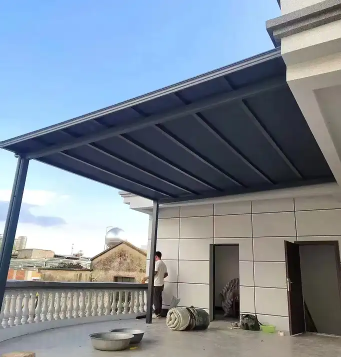 Black Corrugated Siding Application Black Corrugated Siding Application