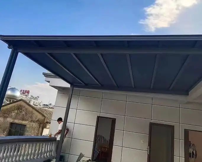 Black Corrugated Siding Installation Black Corrugated Siding Installation