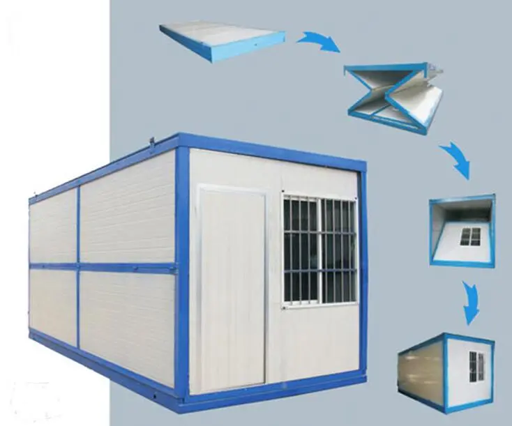 folding house container folding house container