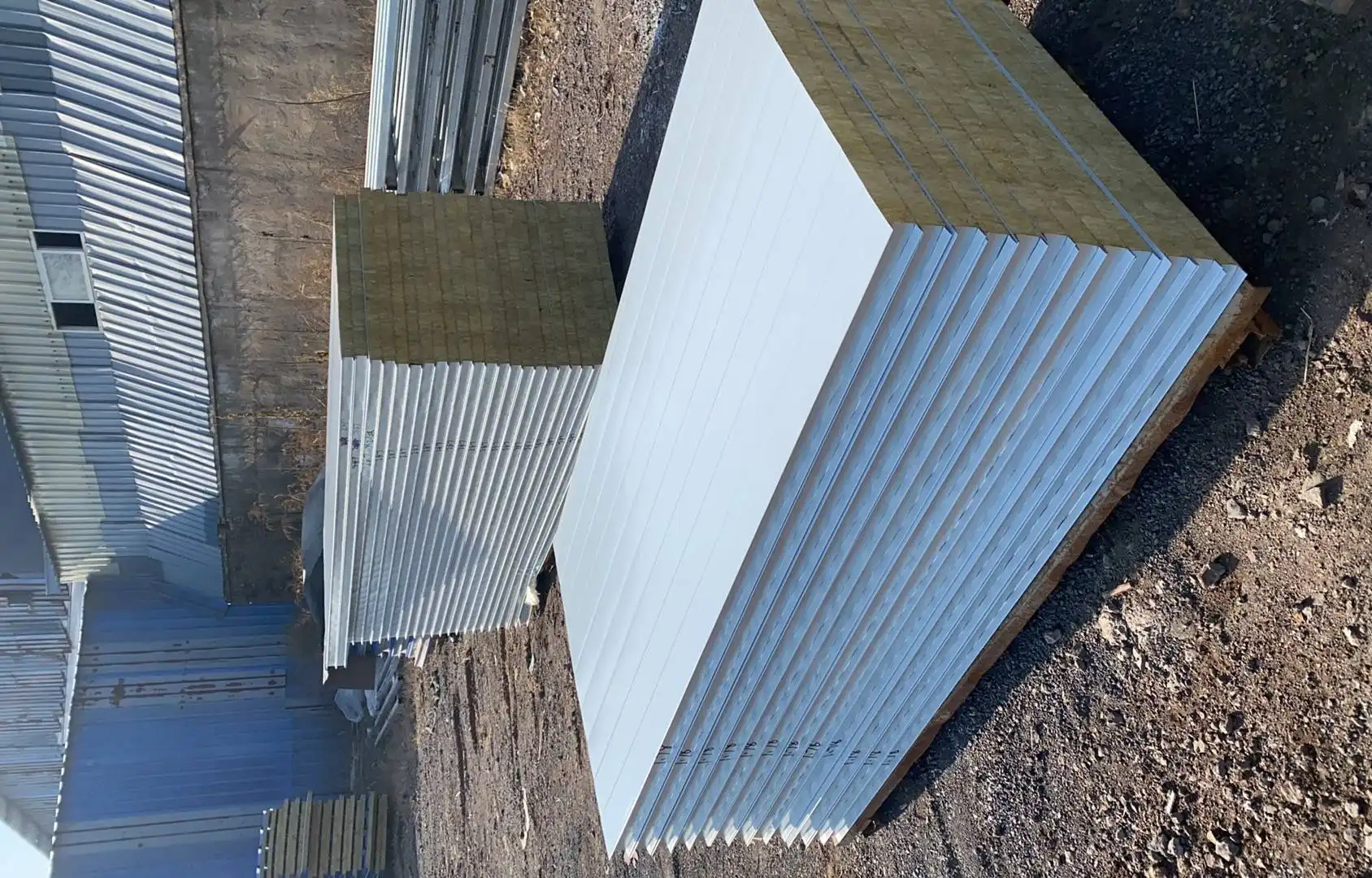 What are the different types of exterior sheets?