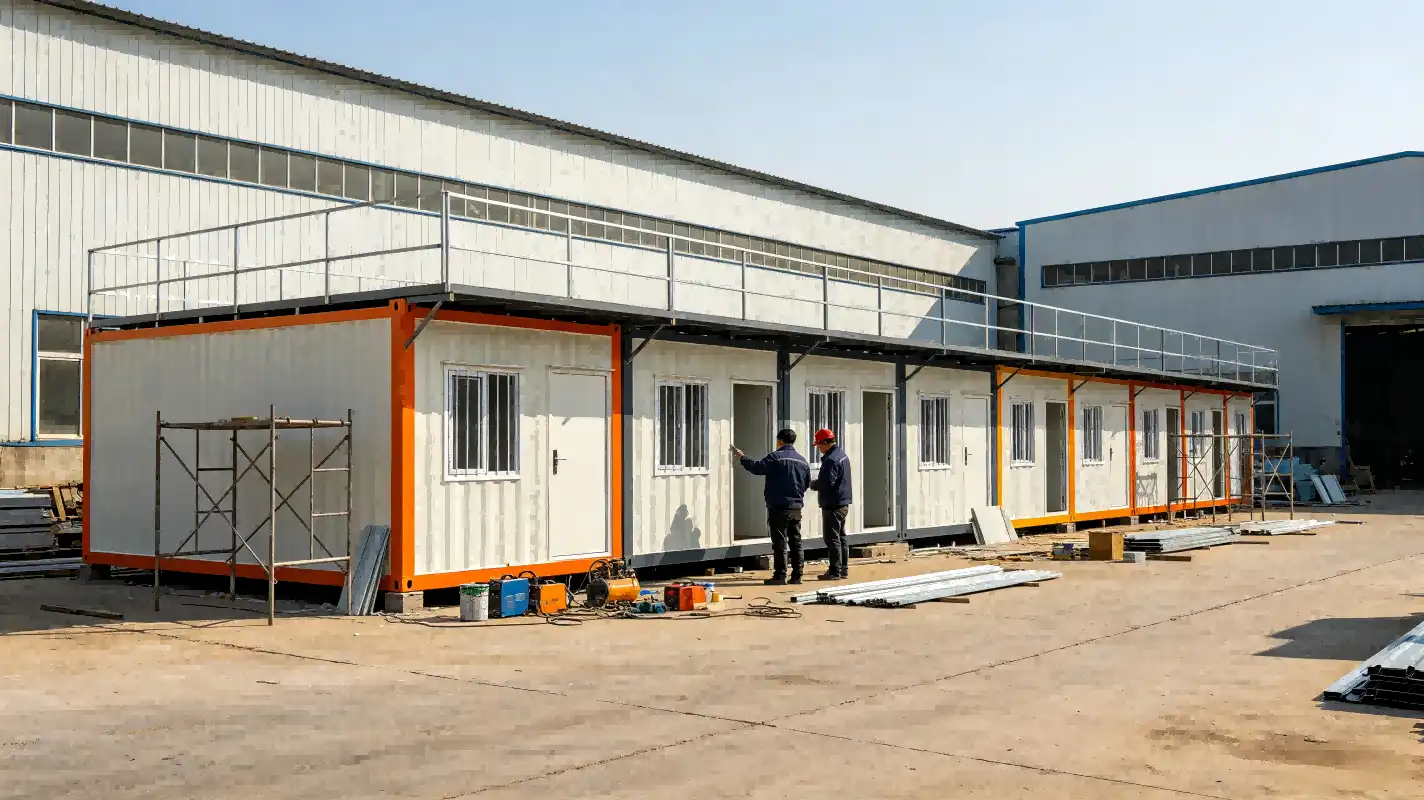 Elementkonstruktsioonide tööstuses on helged väljavaated – metallnikerduspaneelide ja konteinermajade integreeritud tarnimine pakub Weifang Sandongi ehitusmaterjalidele ainulaadseid eeliseid.